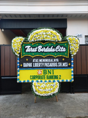 Papan Bunga Duka di Gerbosari