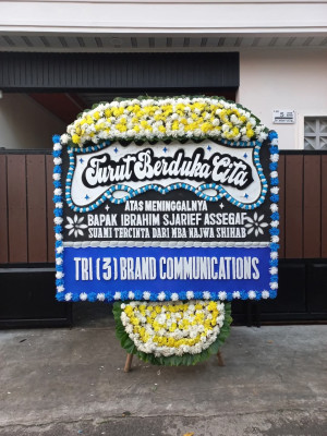 Papan Bunga Duka di Gerbosari